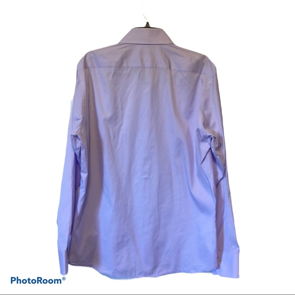 Hugo Boss Dress Shirt Regular Fit 34 35 Pinstripe - Picture 2 of 8